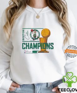 Boston Celtics 2024 NBA Finals Champions Trophy Vintage T Shirt