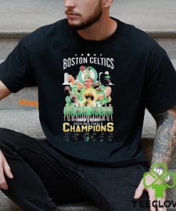 Boston Celtics 2024 NBA Finals Champions True Winner Signatures shirt