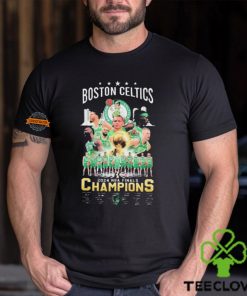 Boston Celtics 2024 NBA Finals Champions True Winner Signatures shirt