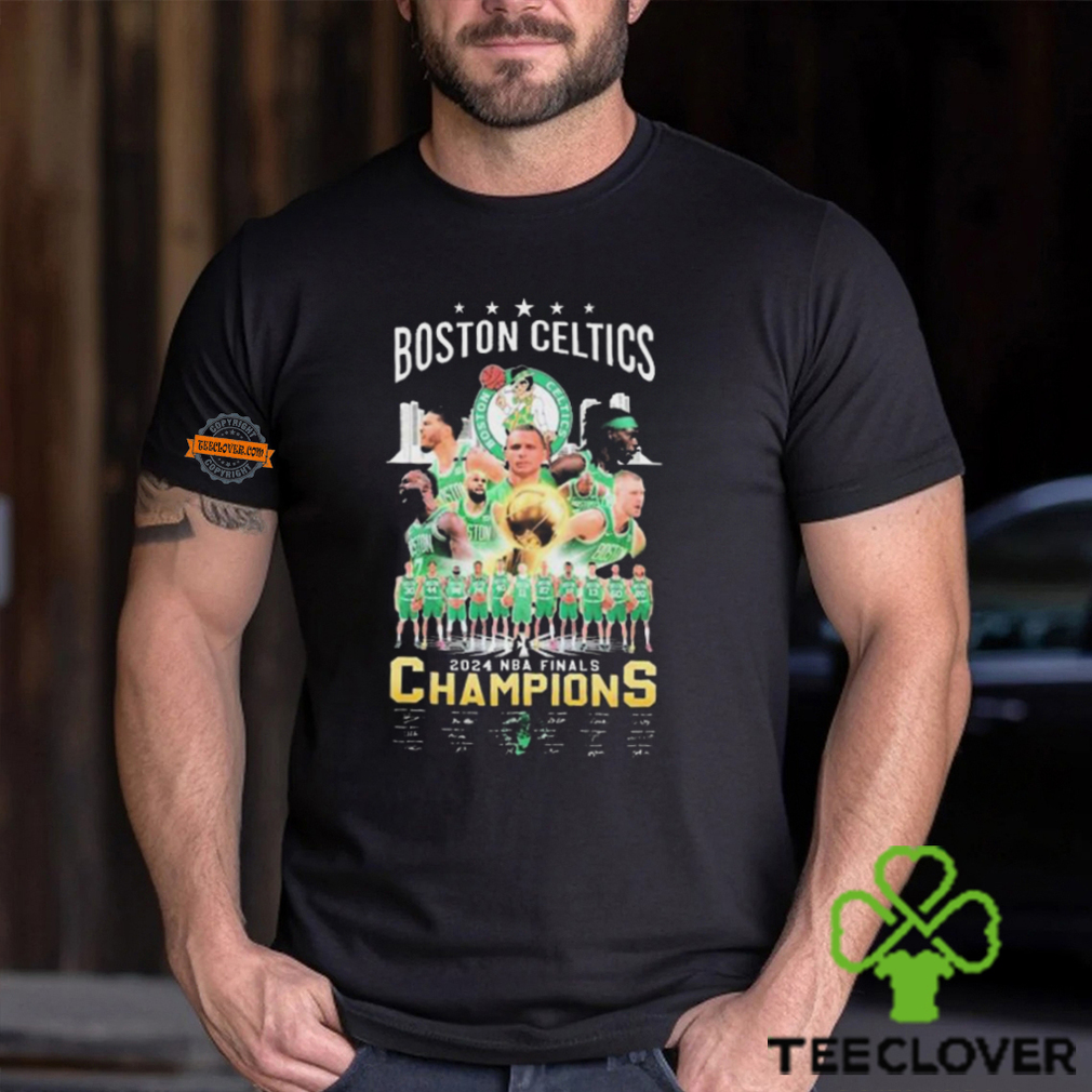 Boston Celtics 2024 NBA Finals Champions True Winner Signatures shirt Boston Celtics 2024 NBA Finals Champions True Winner Signatures shirt