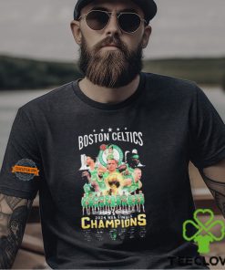 Boston Celtics 2024 NBA Finals Champions True Winner Signatures shirt