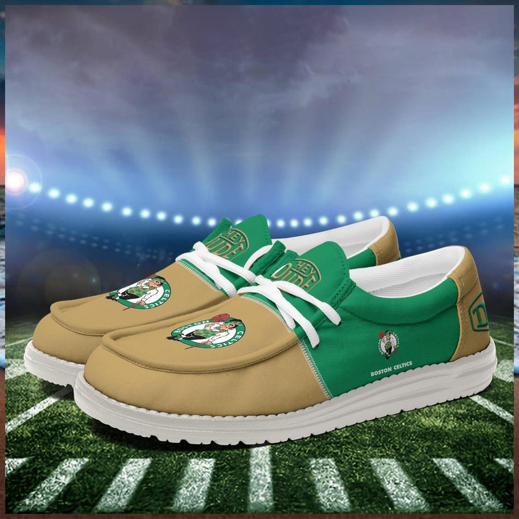Boston Celtics 2024 Personalized Hey Dude Shoes Boston Celtics 2024 Personalized Hey Dude Shoes