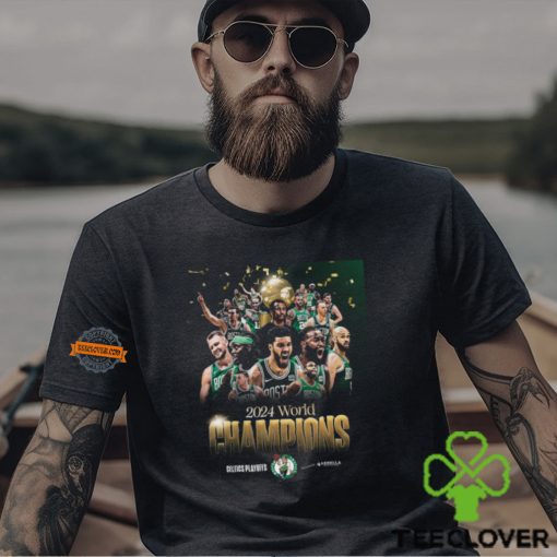 Boston Celtics 2024 World Champions Poster Shirt