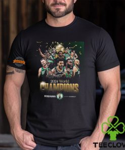 Boston Celtics 2024 World Champions Poster Shirt