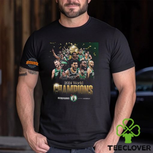 Boston Celtics 2024 World Champions Poster Shirt