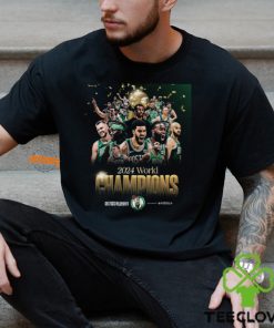 Boston Celtics 2024 World Champions Poster Shirt