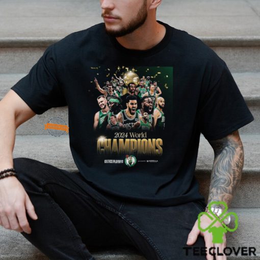 Boston Celtics 2024 World Champions Poster Shirt