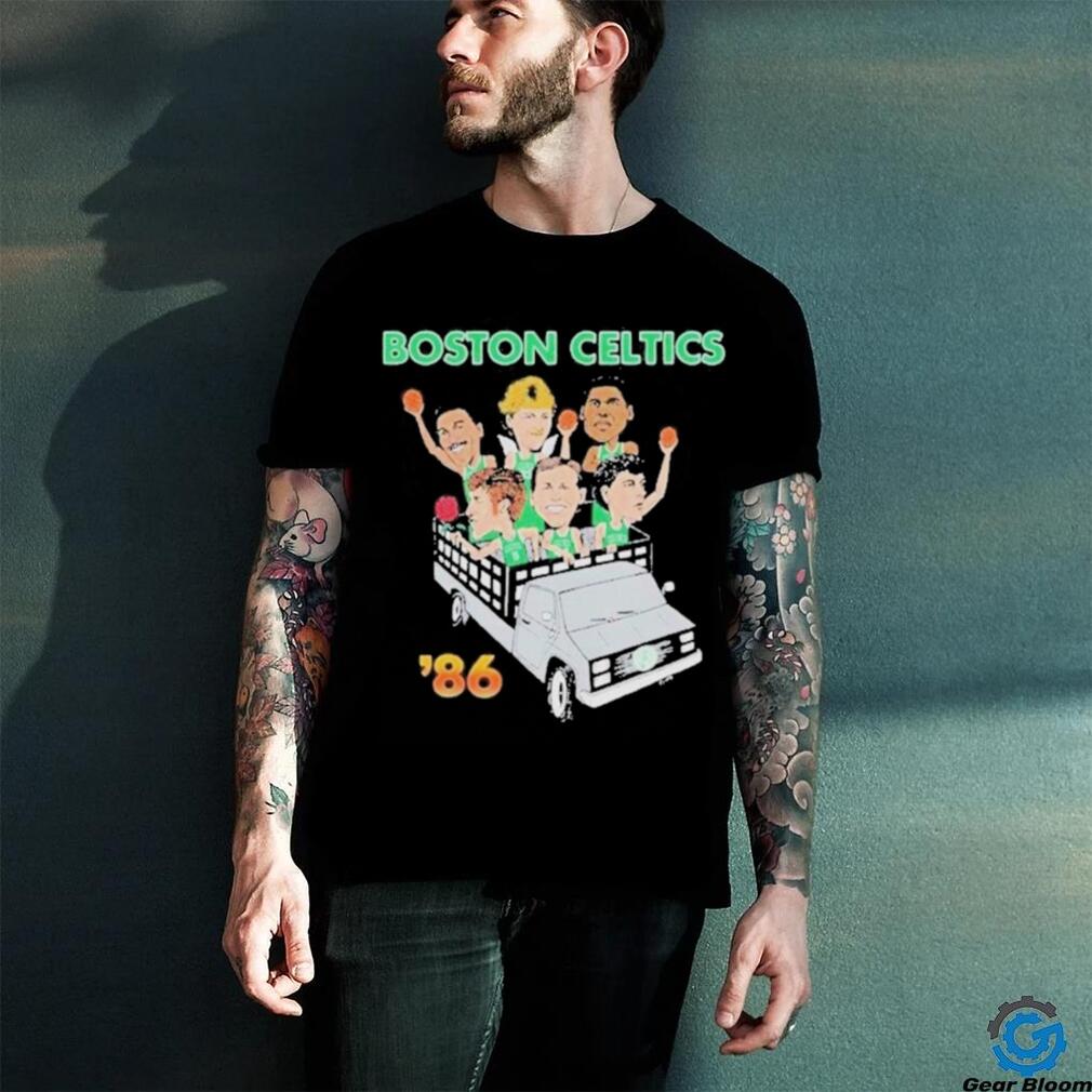 Boston Celtics 86 Driving Car Celts Finish NBA 2024 T shirt Boston Celtics 86 Driving Car Celts Finish NBA 2024 T shirt