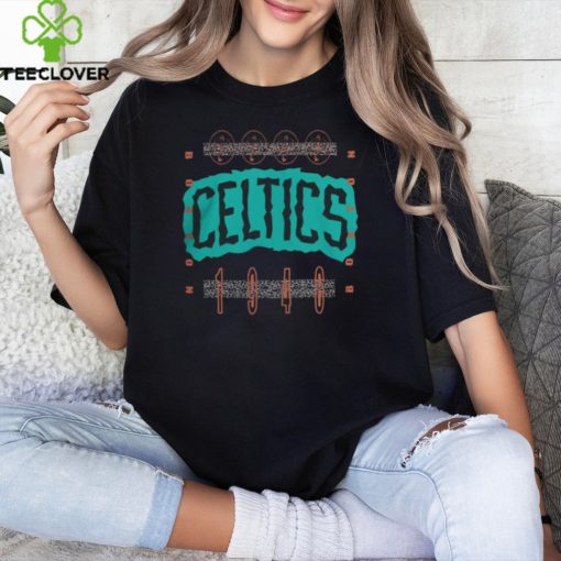 Boston Celtics 90s Reflective Static SS Tee hoodie, sweater, longsleeve, shirt v-neck, t-shirt