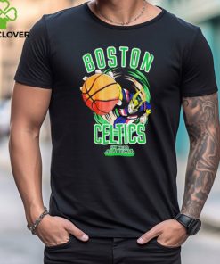 Boston Celtics And My Hero Academia All Might Smash T Shirt