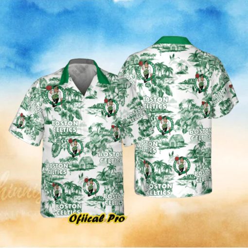 Boston Celtics Authentic Island Vibe Aloha Shirt