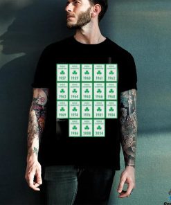 Boston Celtics Banner 18 Time Champions shirt