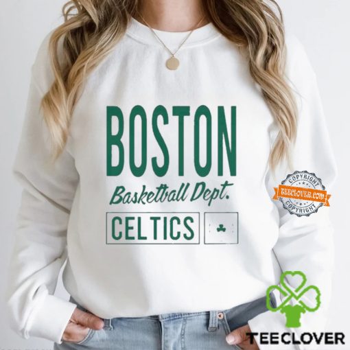 Boston Celtics Baseketball Dept Shirt