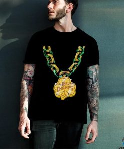 Boston Celtics Basketball 18 Champs Shamrock Chain shirt
