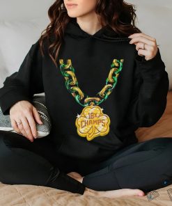 Boston Celtics Basketball 18 Champs Shamrock Chain shirt