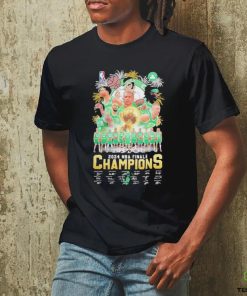 Boston Celtics Basketball 2024 NBA Finals Champions Signatures T Shirt