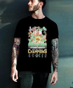 Boston Celtics Basketball 2024 NBA Finals Champions Signatures T Shirt