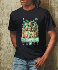 Boston Celtics Basketball Team 2024 NBA Finals Champions Fan Celebrating T Shirt