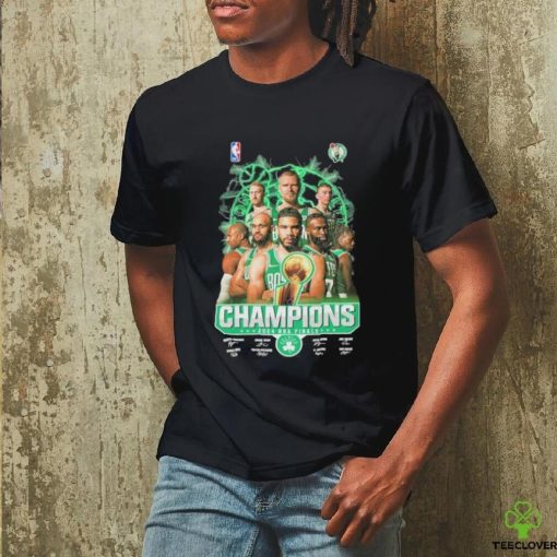 Boston Celtics Basketball Team 2024 NBA Finals Champions Fan Celebrating T Shirt