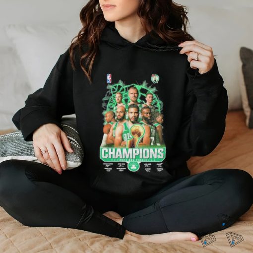 Boston Celtics Basketball Team 2024 NBA Finals Champions Fan Celebrating T Shirt