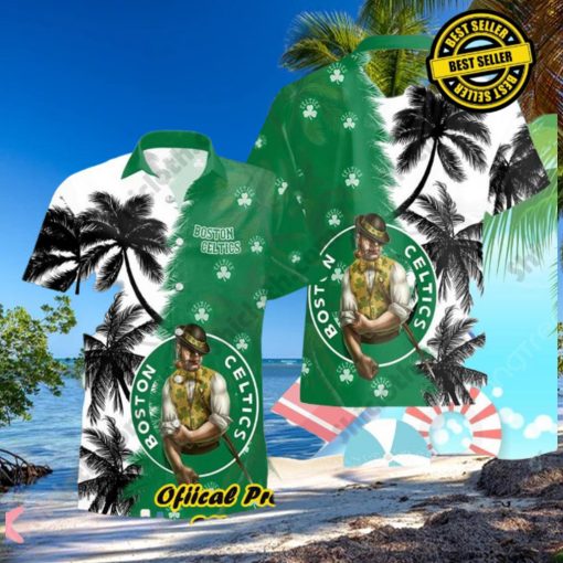 Boston Celtics Beach Summer Hawaiian Shirt For Men Women