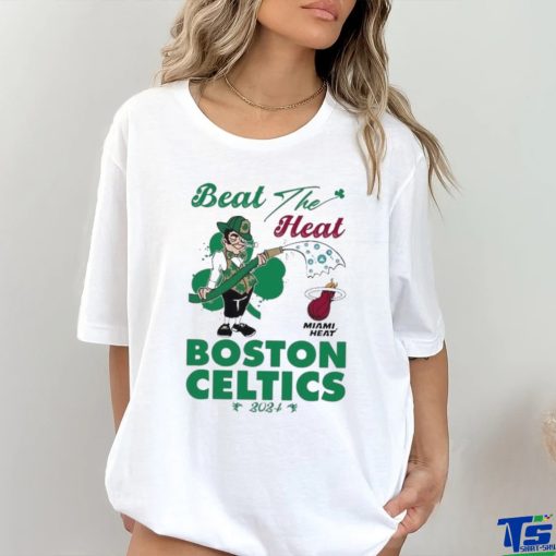 Boston Celtics Beat The Heat 2024 NBA Playoffs Shirt