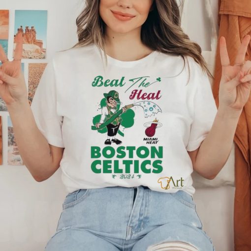 Boston Celtics Beat The Heat 2024 NBA Playoffs Shirt