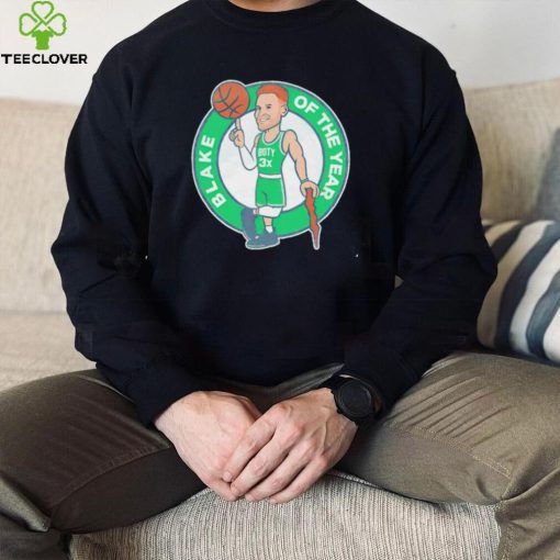 Boston Celtics Blake of the year cartoon 2022 hoodie, sweater, longsleeve, shirt v-neck, t-shirt