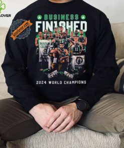 Boston Celtics Business Finished 18 2024 World Champions shirt 2 Boston Celtics Business Finished 18 2024 World Champions shirt