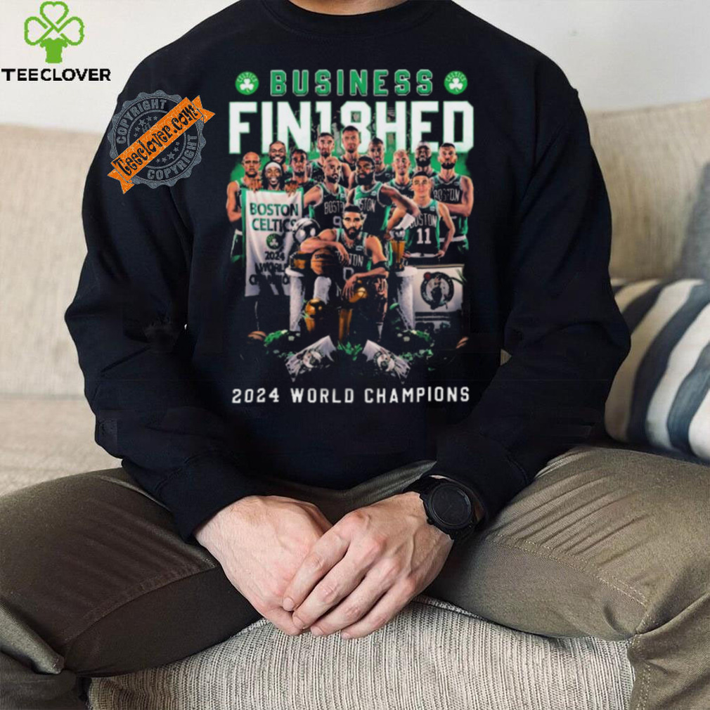 Boston Celtics Business Finished 18 2024 World Champions shirt Boston Celtics Business Finished 18 2024 World Champions shirt