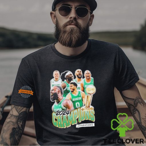 Boston Celtics Champion Cup 2024 Dreamathon Shirts