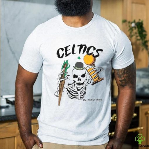 Boston Celtics Championship Skeleton Trophy Shirt