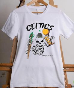 Boston Celtics Championship Skeleton Trophy Shirt