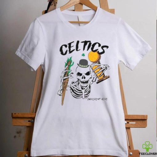 Boston Celtics Championship Skeleton Trophy Shirt