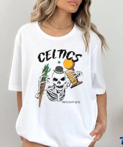 Boston Celtics Championship Skeleton Trophy Shirt