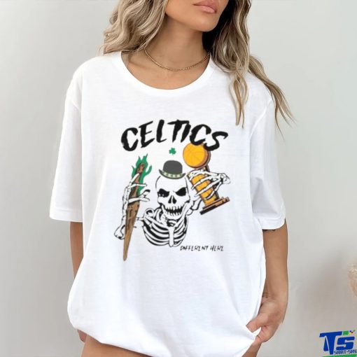 Boston Celtics Championship Skeleton Trophy Shirt