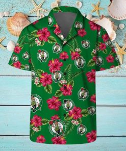 Boston Celtics Cute Flower Hibiscus Tropical Hawaiian Shirt And Shorts