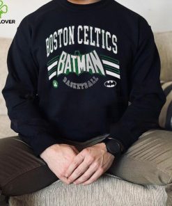 Boston Celtics DC Batman Basketball Graphic Crew Shirt