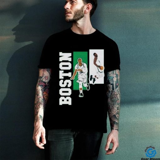Boston Celtics Duo Black M Tshirt