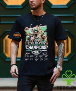 Boston Celtics Eastern Conference Champions 2024 Signatures shirt