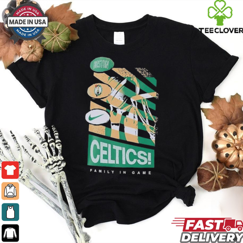 Boston Celtics Family In Game Nike Vintage T Shirts Boston Celtics Family In Game Nike Vintage T Shirts