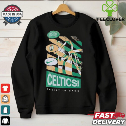 Boston Celtics Family In Game Nike Vintage T Shirts