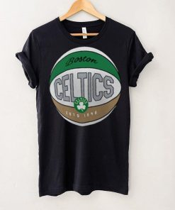 Boston Celtics Fanatics Branded Hard Color Graphic Crew Shirt