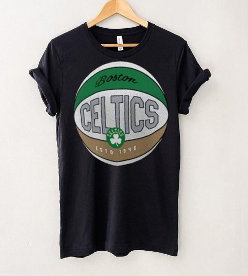 Boston Celtics Fanatics Branded Hard Color Graphic Crew Shirt