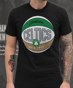 Boston Celtics Fanatics Branded Hard Color Graphic Crew Shirt