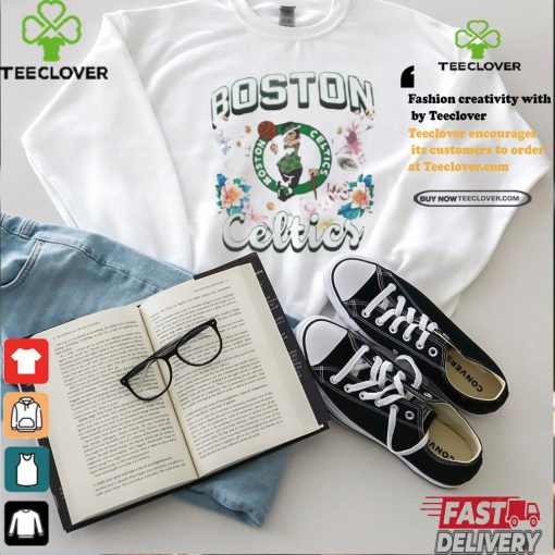 Boston Celtics Flowers Team Logo Shirt