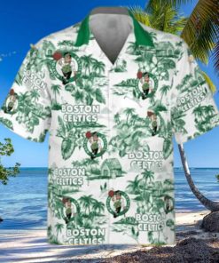 Boston Celtics Funny Hawaiian Shirt Island Pattern Gift For Beach Trip