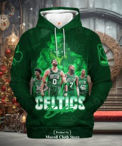 Boston Celtics Green Jogger Design Hoodie Sweathoodie, sweater, longsleeve, shirt v-neck, t-shirt 3D