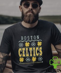 Boston Celtics Holiday Ugly Christmas Shirt 1 Boston Celtics Holiday Ugly Christmas Shirt