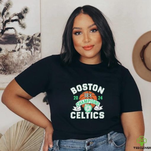 Boston Celtics Homage 18 Time NBA Finals Champions Vintage Shirt